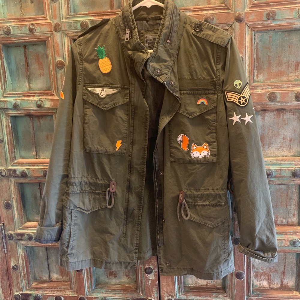 Levi’s Fun Military Olive Jacket